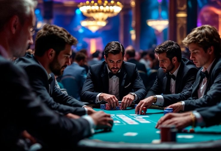 Layar meja blackjack langsung tempur777 di aplikasi mobile dengan kontrol navigasi yang intuitif